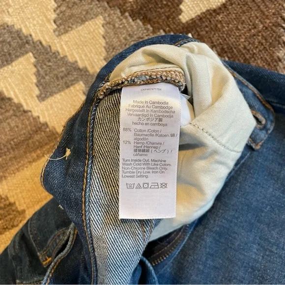 Madewell Baggy Straight Airy Jeans - Picture 5 of 9